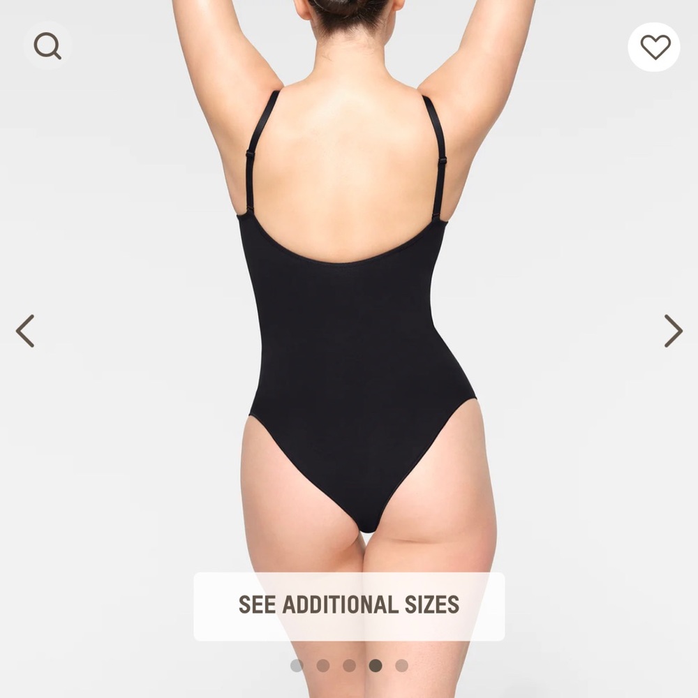 SKIMS Brief Bodysuit— Seamless Sculpt
